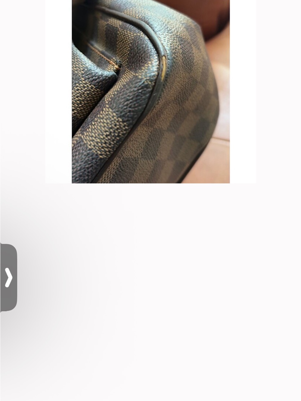 Louis Vuitton Black and Brown Checkered shoulder bag - Picture 11 of 11